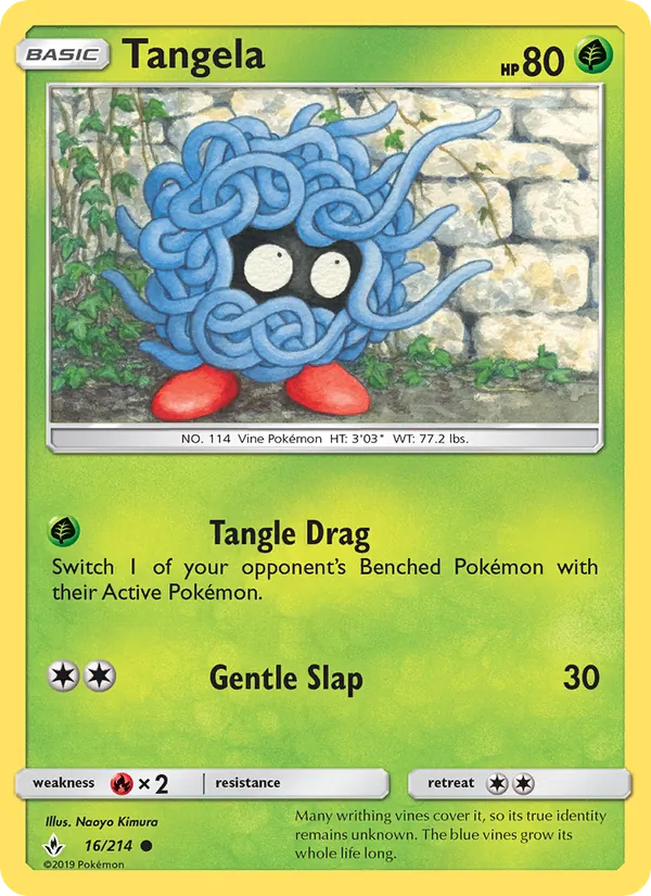 Tangela Unbroken Bonds 16/214