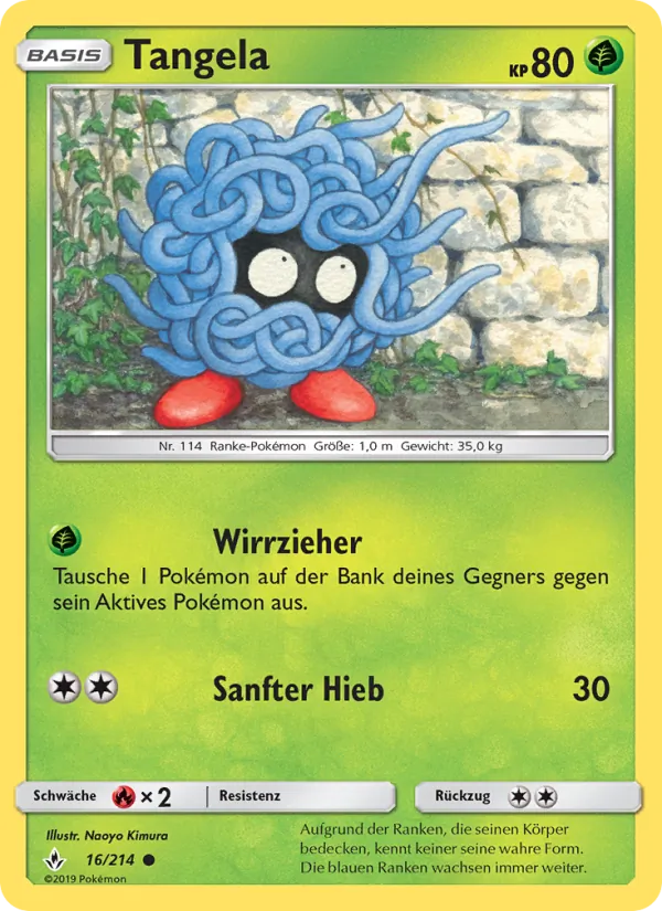 Tangela Kräfte im Einklang 16/214