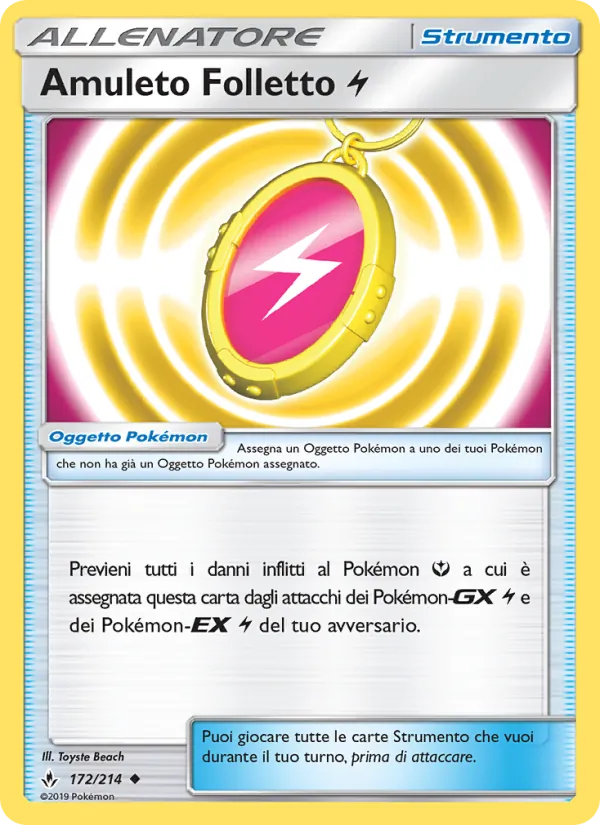 Amuleto Folletto Lightning Legami Inossidabili 172/214