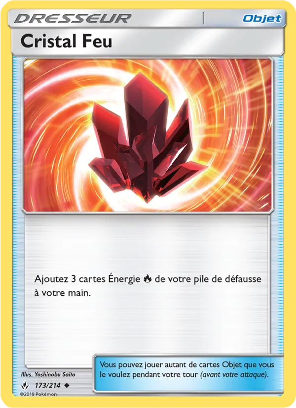 Cristal Feu Alliance Infaillible 173/214