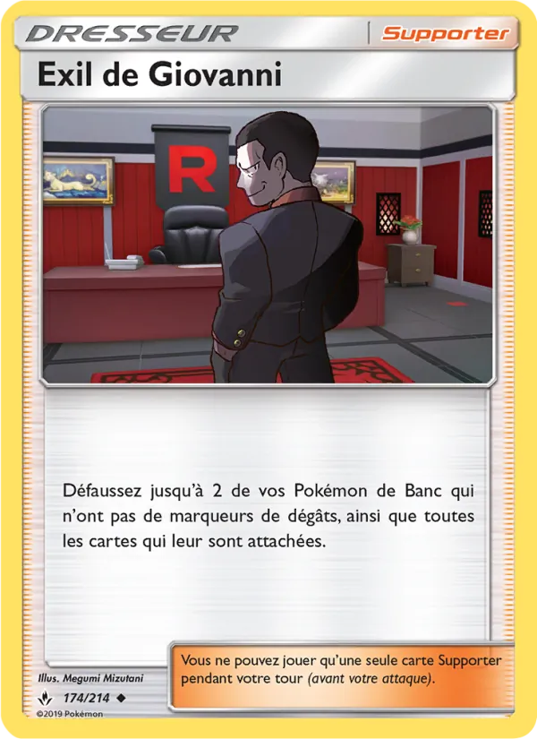 Exil de Giovanni Alliance Infaillible 174/214