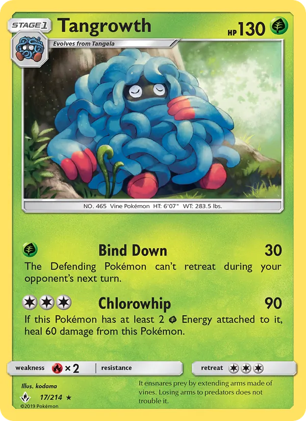 Tangrowth Unbroken Bonds 17/214
