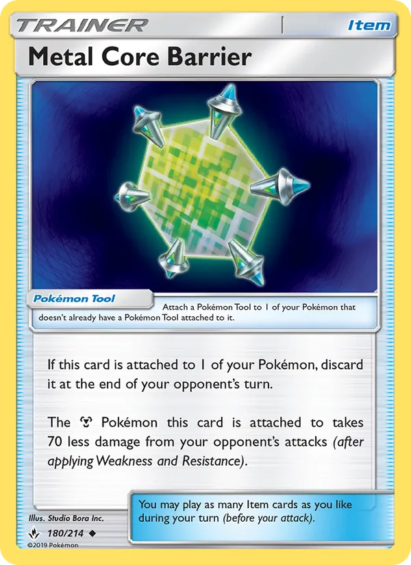 Metal Core Barrier Unbroken Bonds 180/214