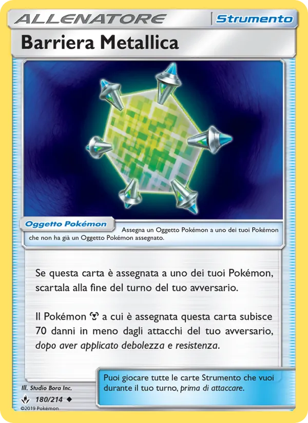 Barriera Metallica Legami Inossidabili 180/214