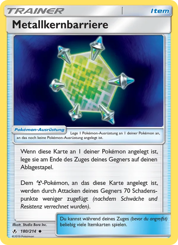 Metallkernbarriere Kräfte im Einklang 180/214