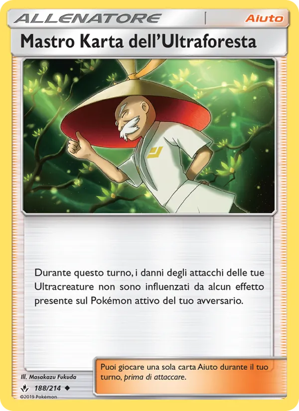 Mastro Karta dell’Ultraforesta Legami Inossidabili 188/214