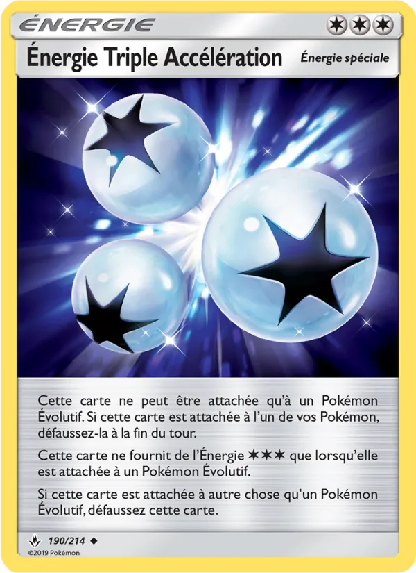 Énergie Triple Accélération Alliance Infaillible 190/214