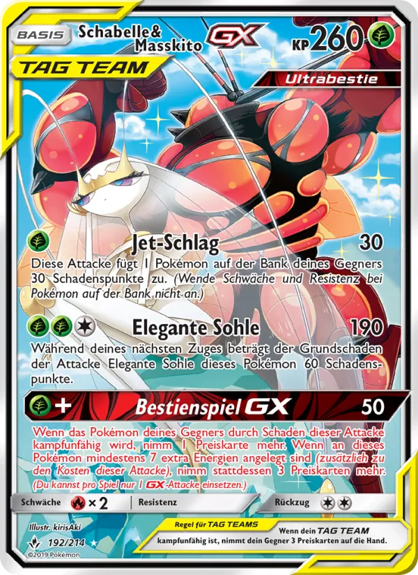 Schabelle & Masskito GX Kräfte im Einklang 192/214