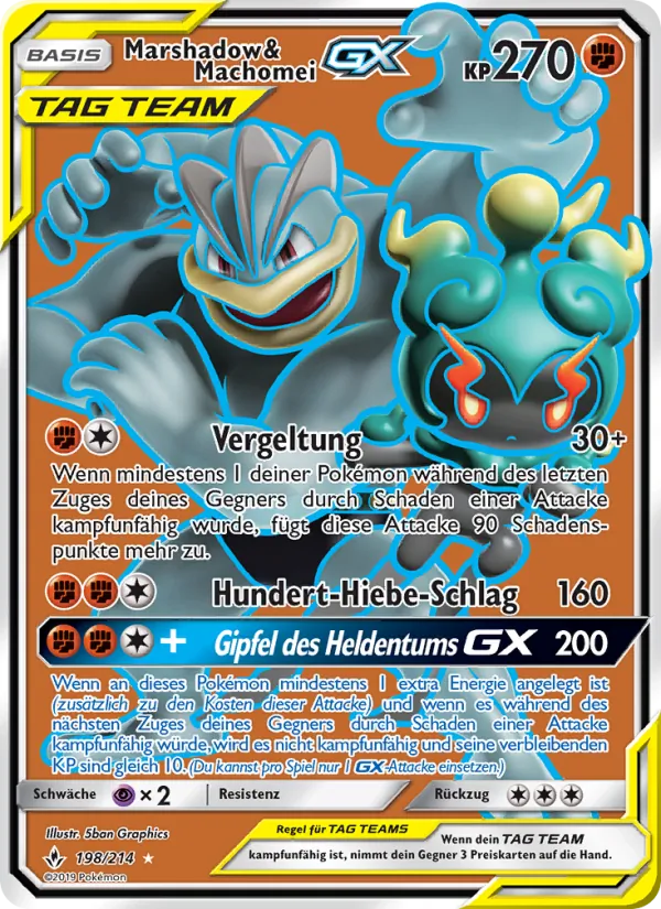 Marshadow & Machomei GX Kräfte im Einklang 198/214