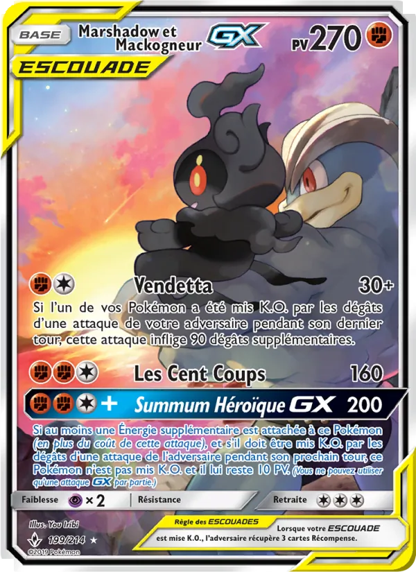 Marshadow et Mackogneur GX Alliance Infaillible 199/214