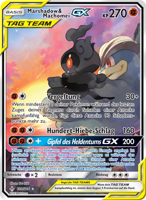 Marshadow & Machomei GX Kräfte im Einklang 199/214