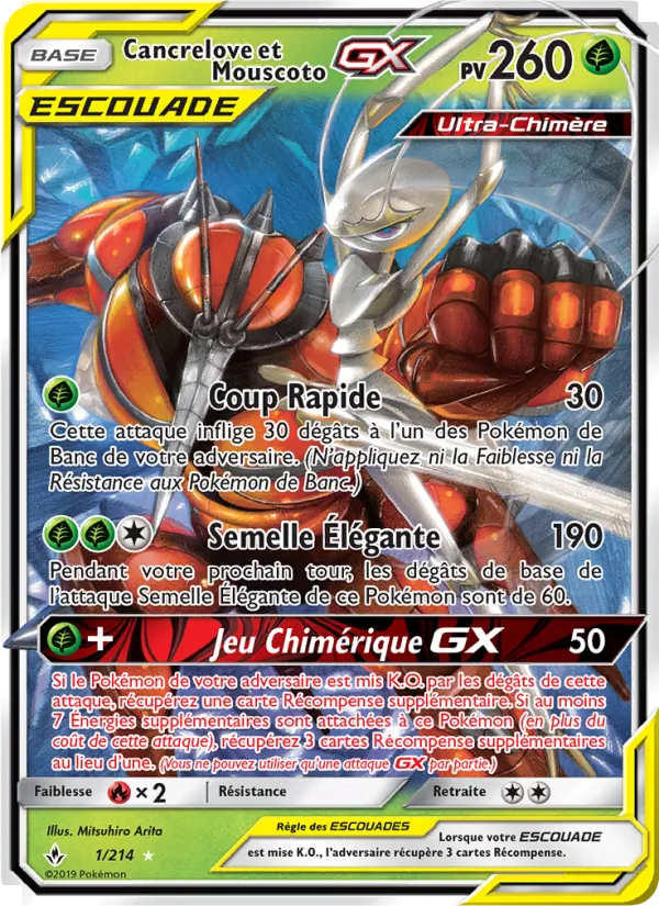 Cancrelove et Mouscoto GX Alliance Infaillible 1/214