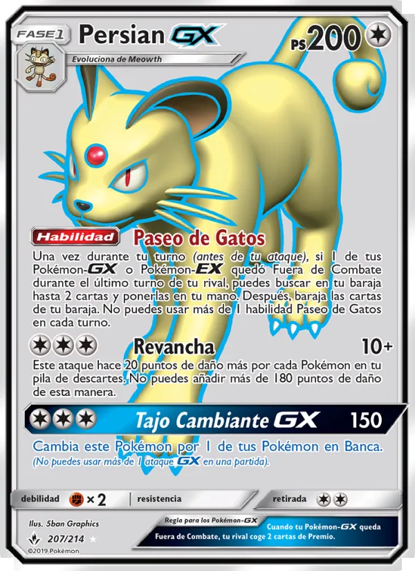 Persian GX Vínculos Indestructibles 207/214