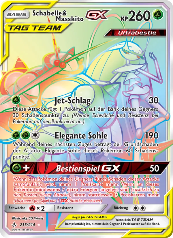 Schabelle & Masskito GX Kräfte im Einklang 215/214