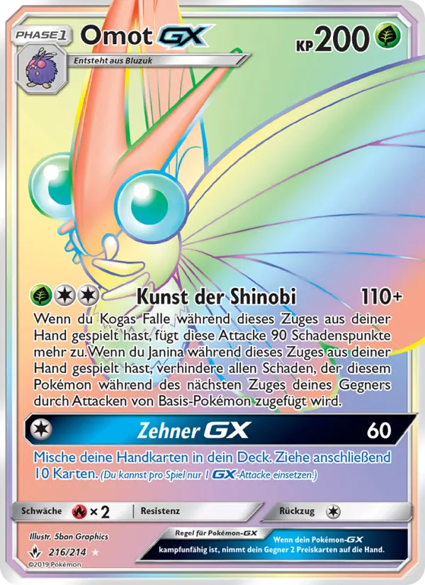Omot GX Kräfte im Einklang 216/214