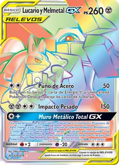 Lucario y Melmetal GX