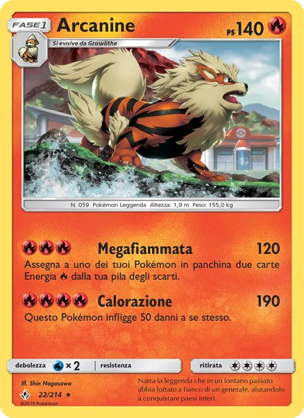 Arcanine Legami Inossidabili 22/214