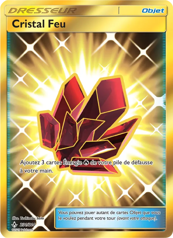 Cristal Feu Alliance Infaillible 231/214