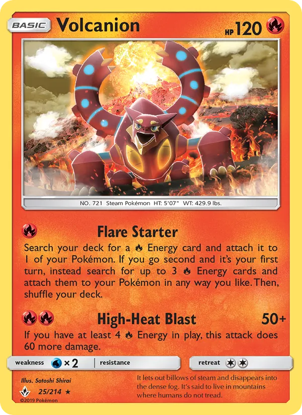 Volcanion Unbroken Bonds 25/214