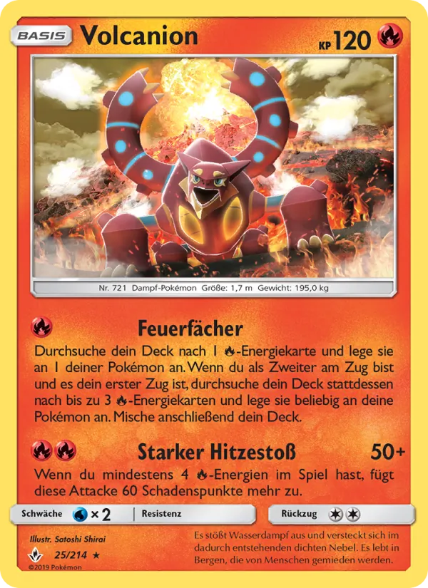 Volcanion Kräfte im Einklang 25/214
