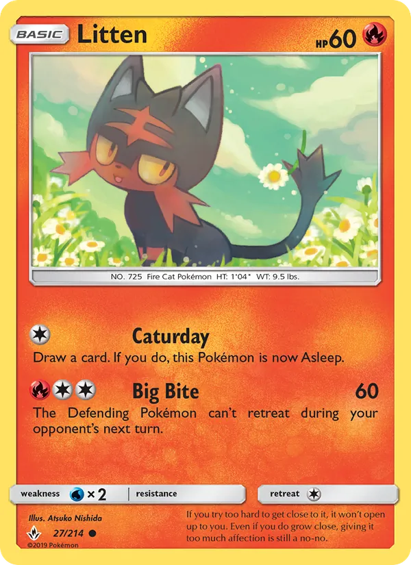 Litten Unbroken Bonds 27/214