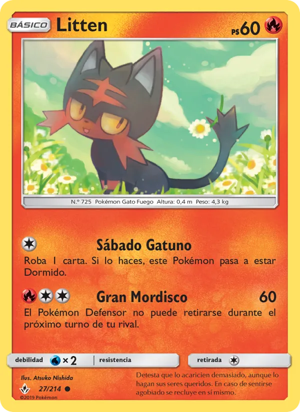 Litten Vínculos Indestructibles 27/214