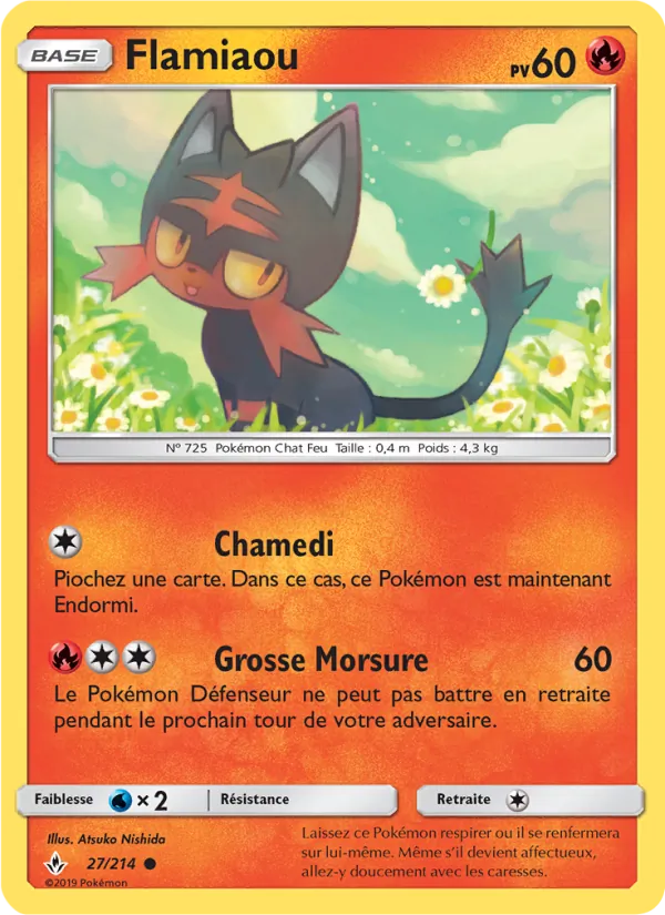 Flamiaou Alliance Infaillible 27/214