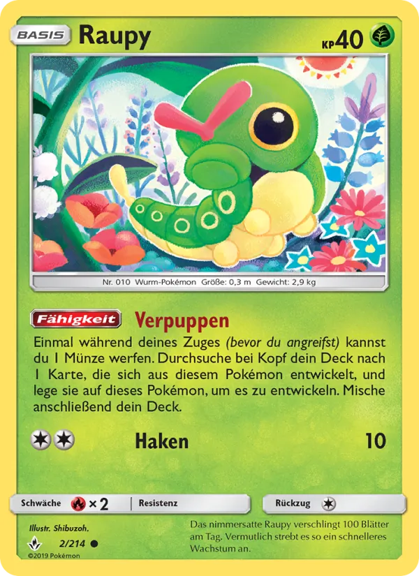 Raupy Kräfte im Einklang 2/214