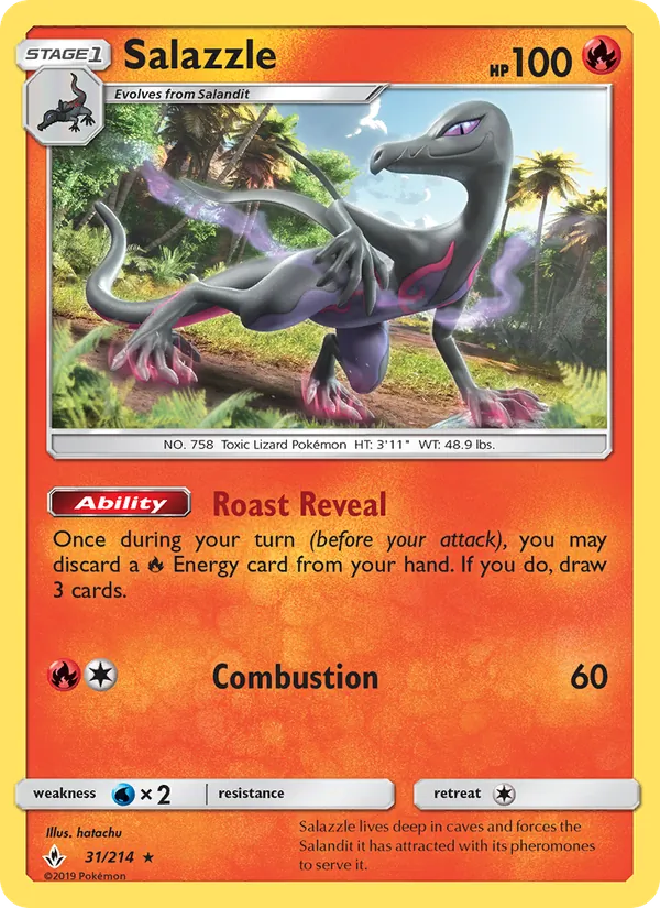Salazzle Unbroken Bonds 31/214