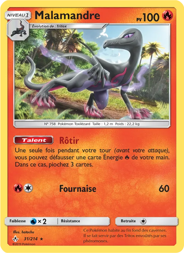 Malamandre Alliance Infaillible 31/214