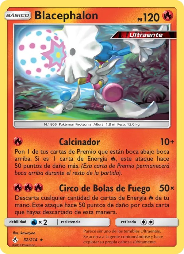 Blacephalon Vínculos Indestructibles 32/214