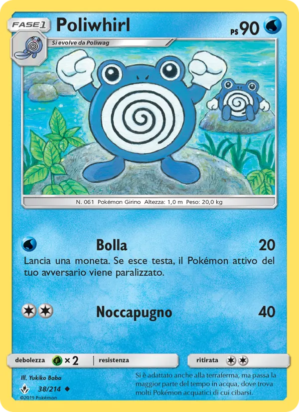 Poliwhirl Legami Inossidabili 38/214