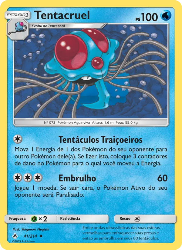 Tentacruel Elos Inquebráveis 41/214