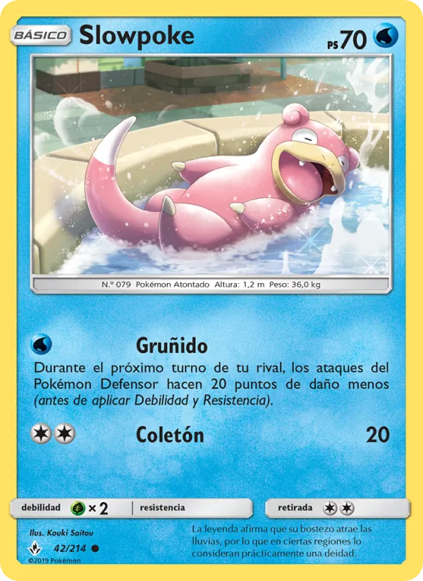 Slowpoke Vínculos Indestructibles 42/214