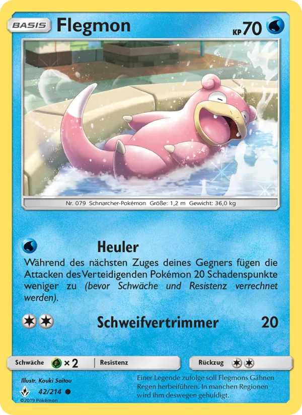 Flegmon Kräfte im Einklang 42/214