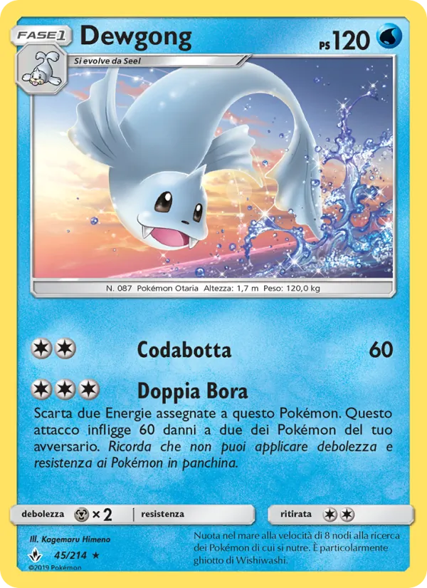 Dewgong Legami Inossidabili 45/214