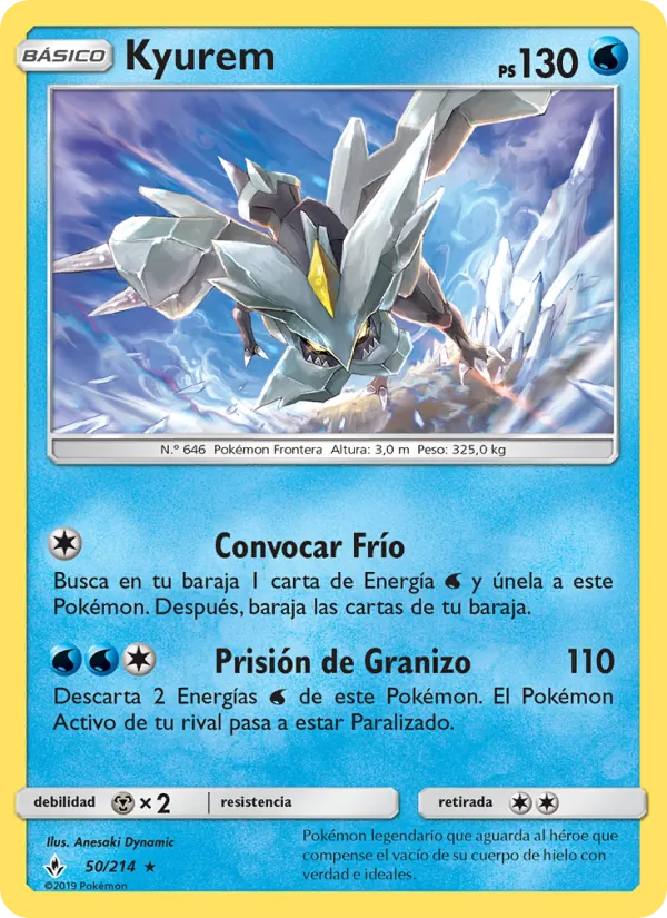 Kyurem Vínculos Indestructibles 50/214