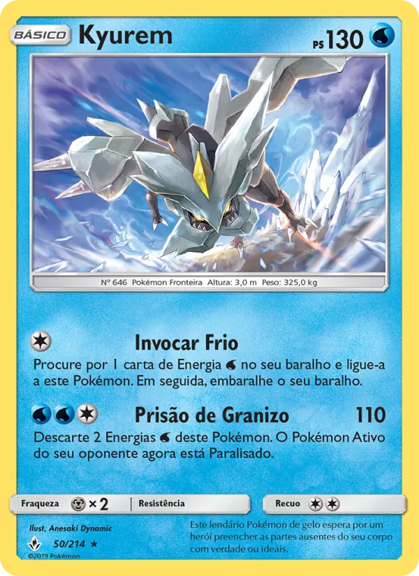 Kyurem Elos Inquebráveis 50/214