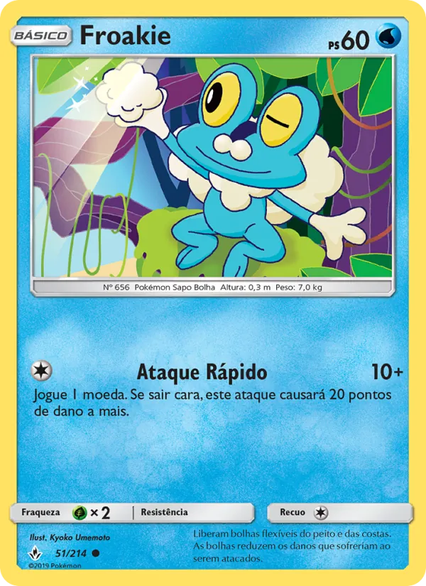 Froakie Elos Inquebráveis 51/214