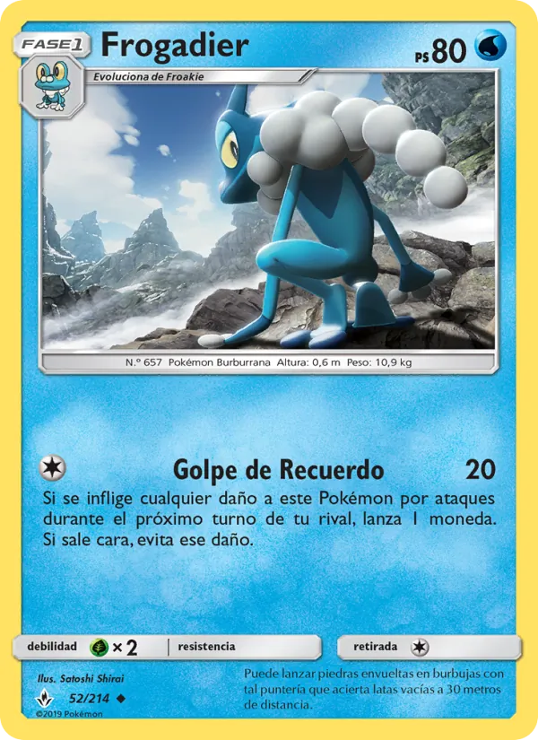 Frogadier Vínculos Indestructibles 52/214