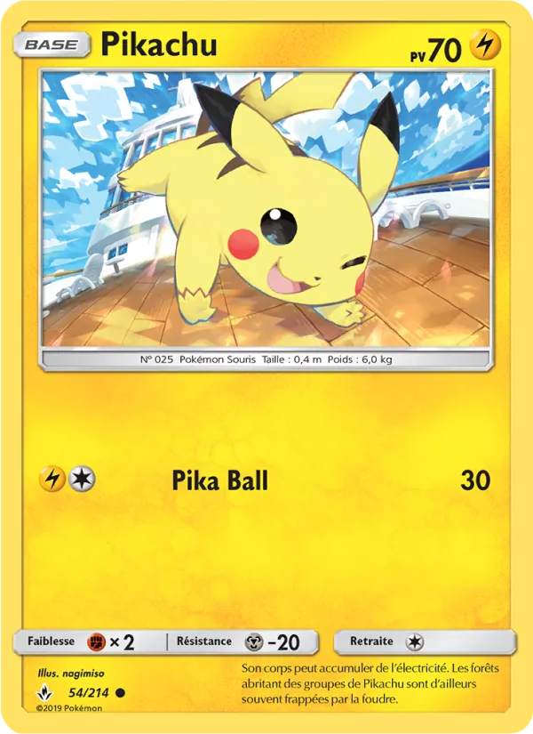Pikachu Alliance Infaillible 54/214