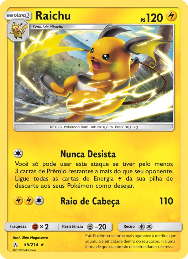 Raichu Elos Inquebráveis 55/214