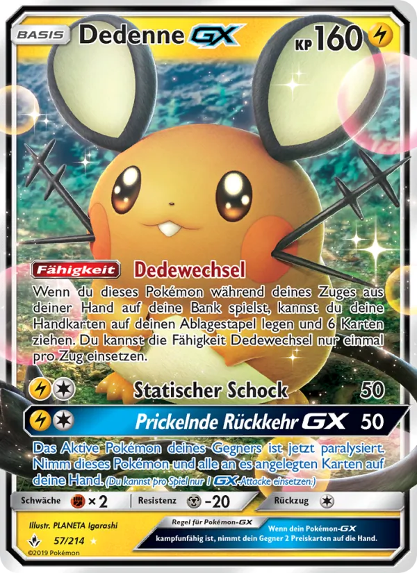 Dedenne GX Kräfte im Einklang 57/214
