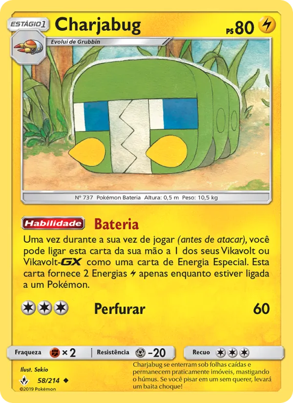 Charjabug Elos Inquebráveis 58/214