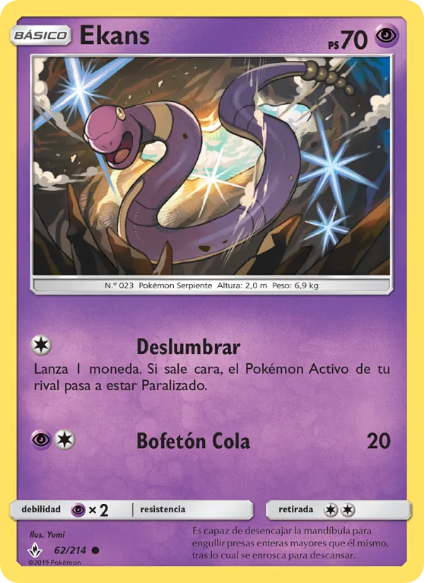 Ekans Vínculos Indestructibles 62/214