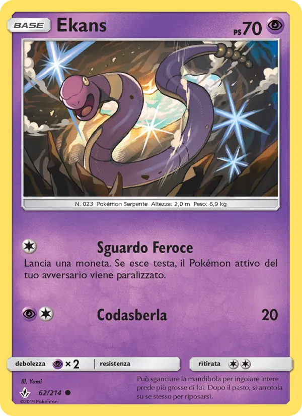Ekans Legami Inossidabili 62/214