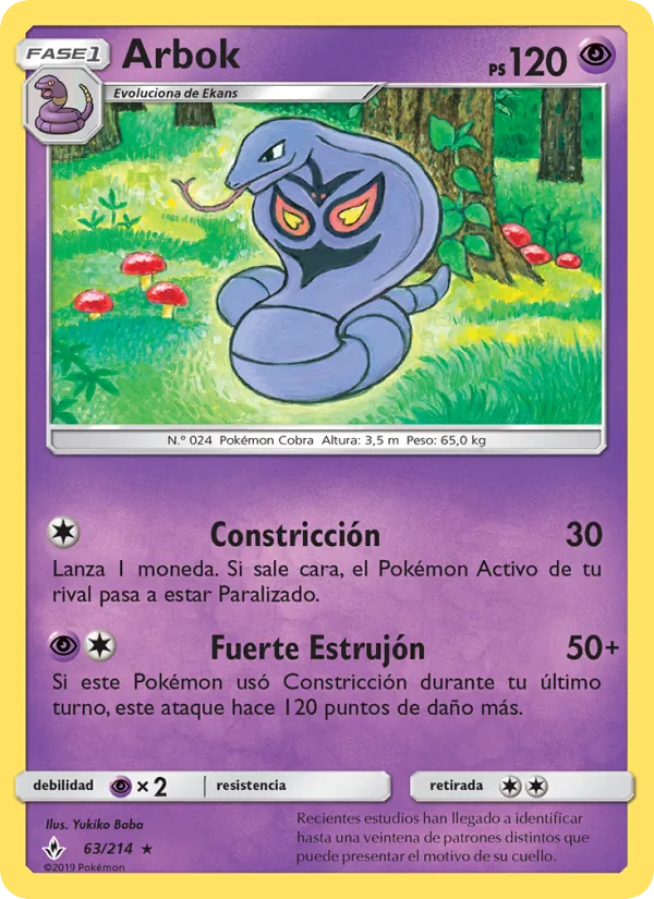 Arbok Vínculos Indestructibles 63/214