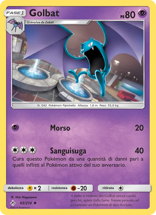 Golbat Legami Inossidabili 65/214