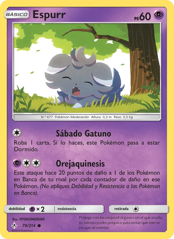 Espurr Vínculos Indestructibles 79/214
