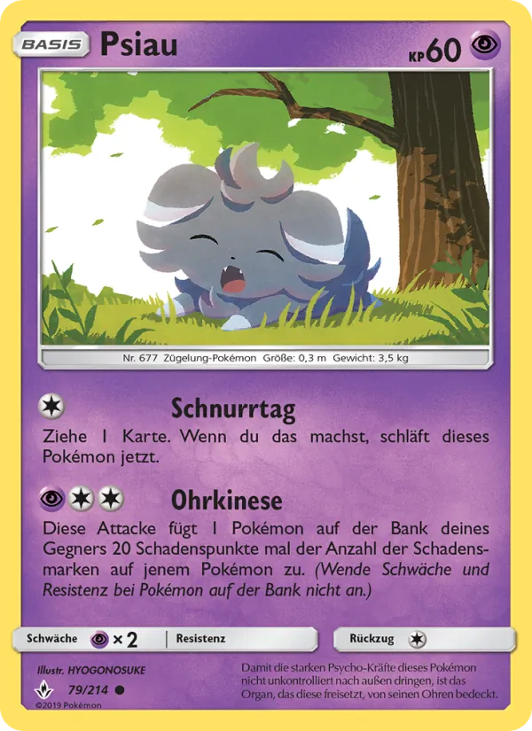 Psiau Kräfte im Einklang 79/214